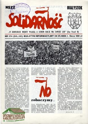 Podlaska Biblioteka Cyfrowa udostępni czasopisma "Solidarności" z lat 80-tych  