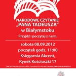 Cała Polska czyta. "Pana Tadeusza"