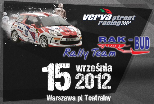 Zespół Rak-Bud Rally Team wystąpi w Verva Street Racing