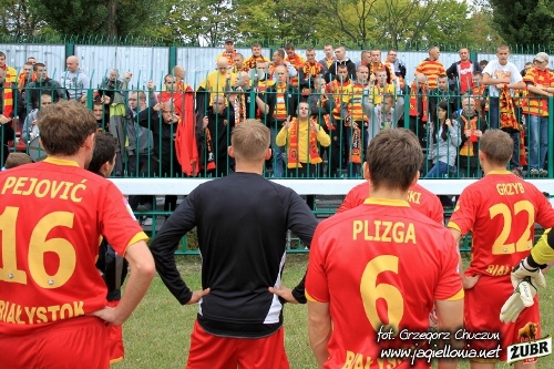 Jagiellonia Białystok przegrała z Piastem Gliwice