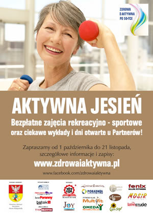 Bezpłatna siłownia, gimnastyka i fitness. Ruszył program "Aktywna jesień" 