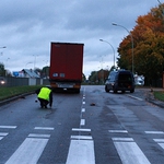 Śmiertelny wypadek z udziałem ciężarówki