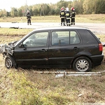 Kierowca w ciężkim stanie przez niezapięte pasy