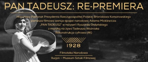 Cyfrowo odrestaurowany "Pan Tadeusz". Białostocka re-premiera filmu