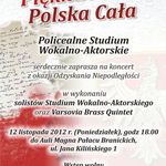 Koncert z okazji Święta Niepodległości w Pałacu Branickich