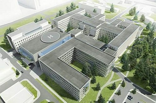 Uniwersytet Medyczny w Białymstoku buduje szpital z lądowiskiem