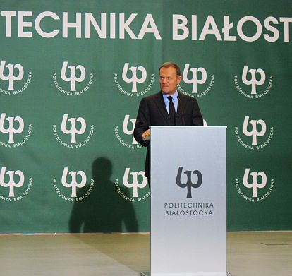 Wielkie Otwarcie CNK PB. Donald Tusk i Barbara Kudrycka w Białymstoku