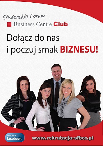 Jutro należy do ludzi działających dzisiaj. Nabór do SFBCC