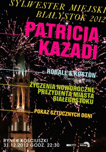 Sylwester miejski na Rynku Kościuszki. Zabawa z Patricią Kazadi [wideo]