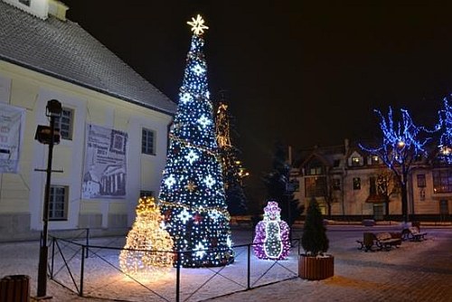 Podlaskie miasto w ogólnopolskim plebiscycie na najładniejsze iluminacje