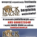 Rock na Bagnie. Wesprzyj festiwal i odbierz bezpłatną wejściówkę