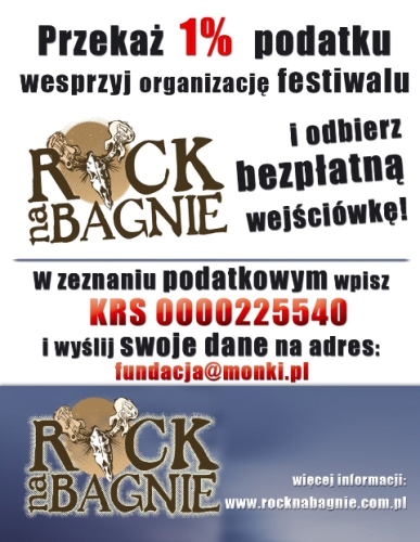 Rock na Bagnie. Wesprzyj festiwal i odbierz bezpłatną wejściówkę