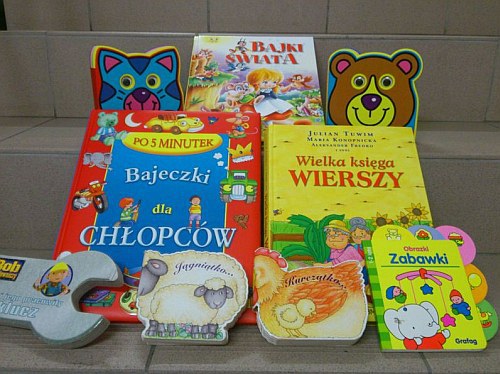 Blisko 1000 książek zebrano dla dzieci w białostockich galeriach handlowych