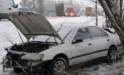 Wypadek na "ósemce". Kierowca ciężko ranny