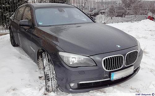 Litwin ukradł samochód w Niemczech. Zatrzymano go w Podlaskiem 