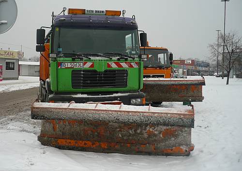 Urzędnicy: kontrola GPS-em pojazdów odśnieżających zdaje egzamin