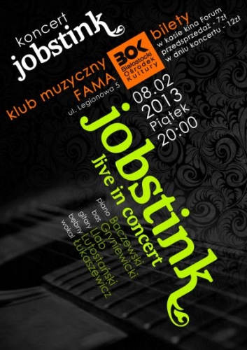 Pop, funk i smooth jazz, czyli Jobstink na żywo