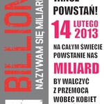 Protestuj, tańcz, powstań.  Akcja "Nazywam się miliard" przeciwko przemocy wobec kobiet