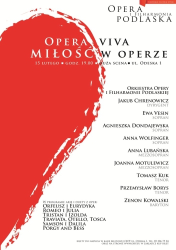 W Operze będzie królować miłość. Koncert z najsłynniejszymi ariami i duetami [WIDEO]