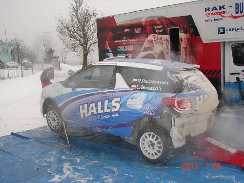 Załoga Rak Bud Rally Team testowała auto na Mazurach [WIDEO]