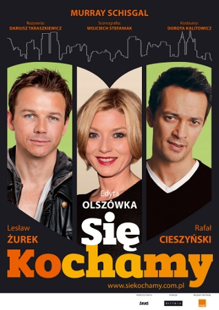 Edyta Olszówka i Lesław Żurek w Teatrze Dramatycznym. Spektakl "Się kochamy" [WIDEO]