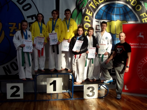 Udany start zawodników Taekwon-do z podlaskich klubów na turnieju eliminacyjnym w Lublinie 