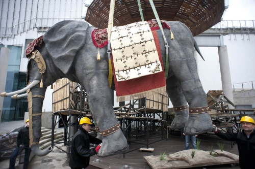 Trzymetrowy słoń w Białymstoku. Wielkie widowisko już niebawem