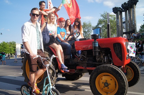 Parada studentów. Młodzi przejęli miasto