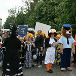 Ulicami Białegostoku przeszedł Marsz Zebry. Dzieci promowały bezpieczne zachowania na drodze
