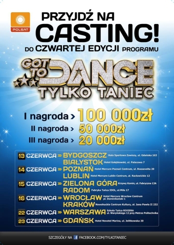 "Got to dance. Tylko taniec". Casting do znanego programu w Białymstoku