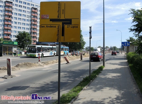 Nowa organizacja ruchu w okolicach ul. Andersa. 7 autobusów pojedzie inaczej [ZDJĘCIA]