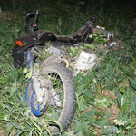 Motocykl uderzył w drzewo. 20-latek zmarł w szpitalu