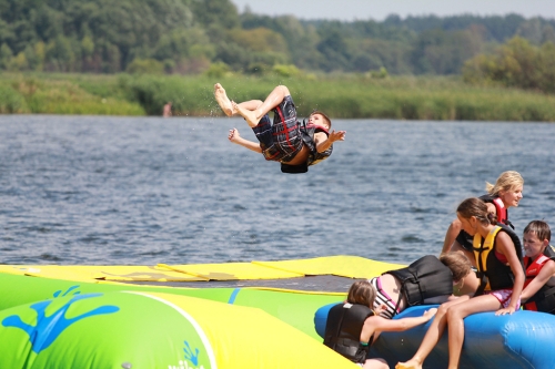 Ostatni weekend lipca na plaży w Dojlidach