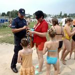 Akcja "Bezpieczna plaża" na białostockich Dojlidach