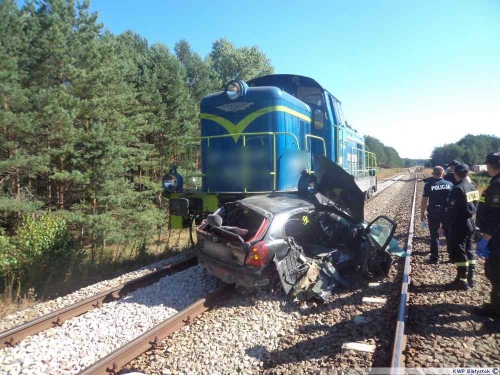 Śmiertelny wypadek na przejeździe kolejowym