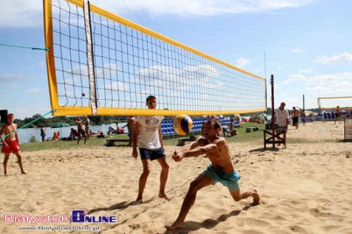 Weekend na plaży miejskiej w Dojlidach