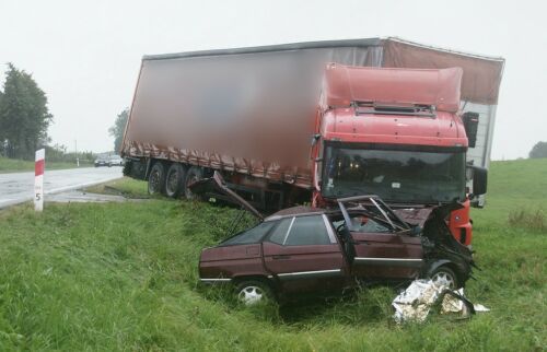 Tragedia na drodze. W wypadku zginęła matka i trójka dzieci