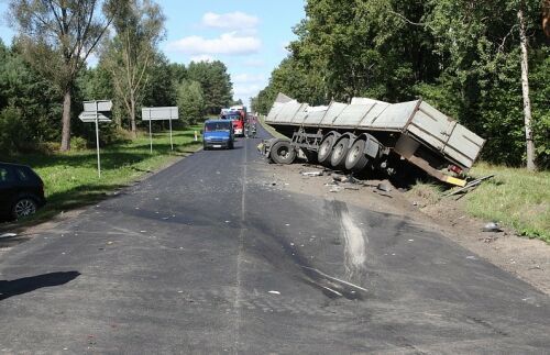 Spowodowała groźny wypadek. Kobieta straciła prawo jazdy