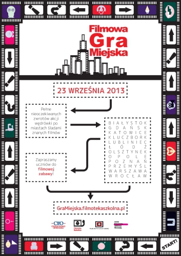 Filmowa Gra Miejska, czyli niebanalna przechadzka po mieście