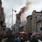 Ze spalonego kościoła św. Wojciecha wywieziono 20 ton odpadów
