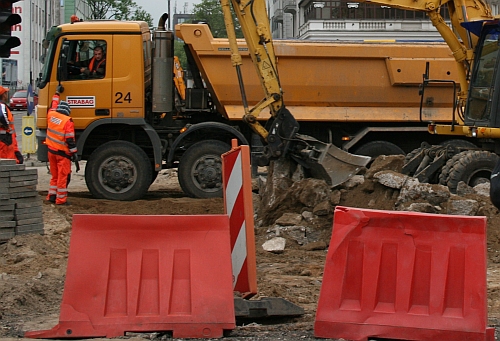 Wahadłowy ruch na skrzyżowaniu Lipowej i Abramowicza