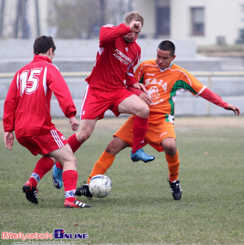 Podlaski futbol: Wyniki weekendowych spotkań piłkarskich