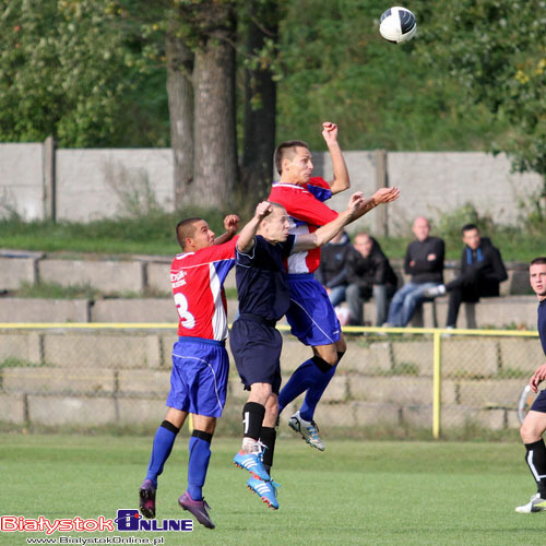 Podlaski futbol: Wyniki weekendowych spotkań piłkarskich