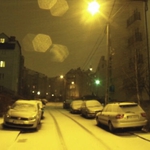 W Białymstoku sypnął pierwszy śnieg