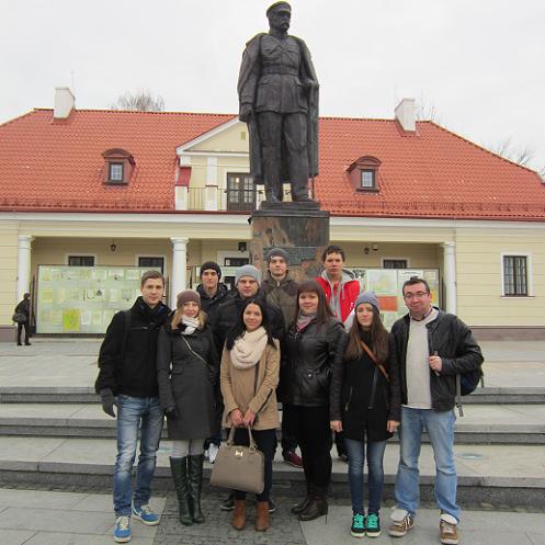 Rosyjscy studenci z wizytą w Podlaskiem
