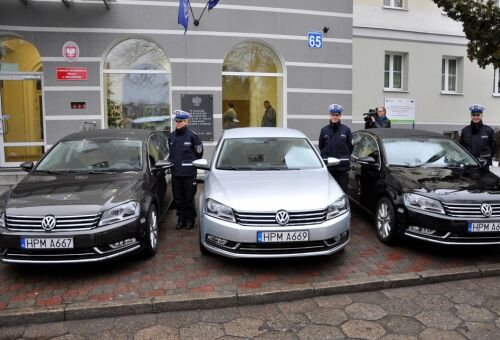 Podlaska policja otrzymała nowe nieoznakowane volkswageny