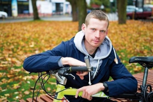 Odwiedził Białystok na Syberii, teraz rowerem przejedzie Jakucję [WIDEO]