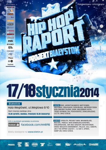 Dwa dni wypełnione muzyką. Hip Hop Raport Projekt Białystok na Węglowej [WIDEO]