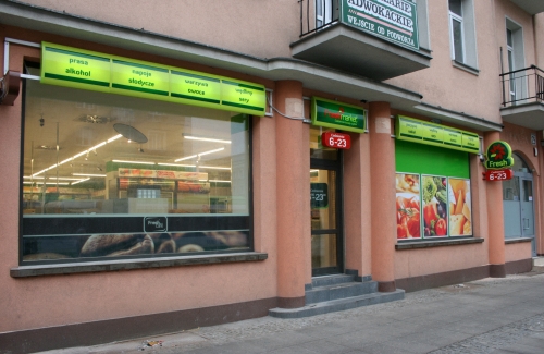 Freshmarket powstał przy ulicy Lipowej