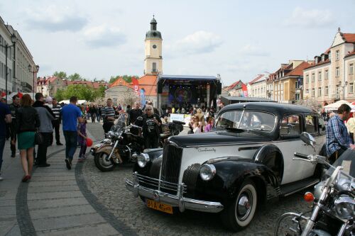 Motoserce 2014. Tłumy białostoczan na Rynku Kościuszki